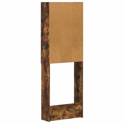 Toilet Cabinet BREDA Smoked Oak 66 x 25.5 x 190 cm