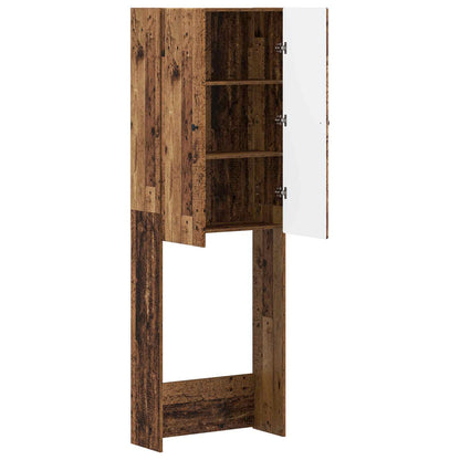 Toilet Cabinet BREDA Old Wood 66 x 25.5 x 190 cm