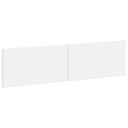 Wall-Mounted Headboard BREDA White Engineered Wood