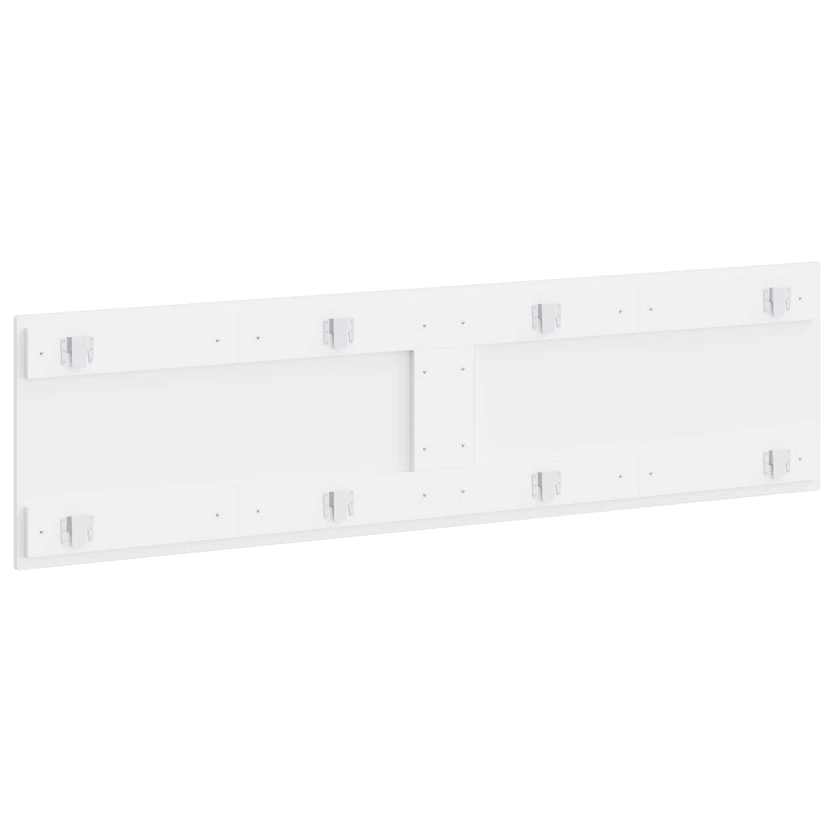 Wall-Mounted Headboard BREDA White Engineered Wood