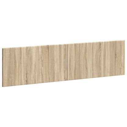 Wall-Mounted Headboard BREDA Sonoma Oak Engineered Wood