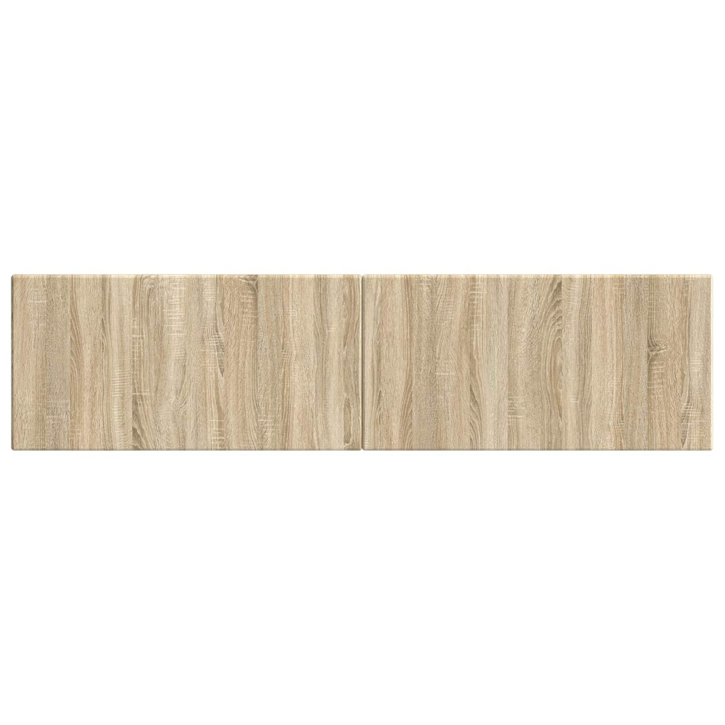 Wall-Mounted Headboard BREDA Sonoma Oak Engineered Wood