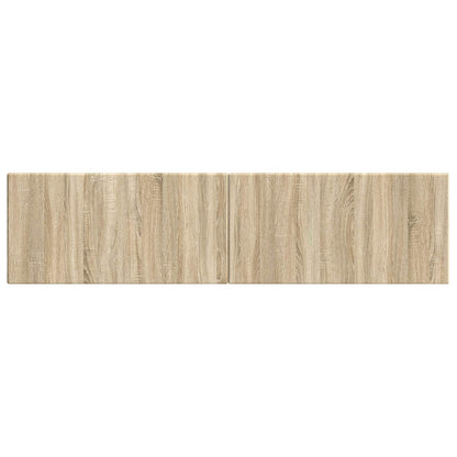 Wall-Mounted Headboard BREDA Sonoma Oak Engineered Wood