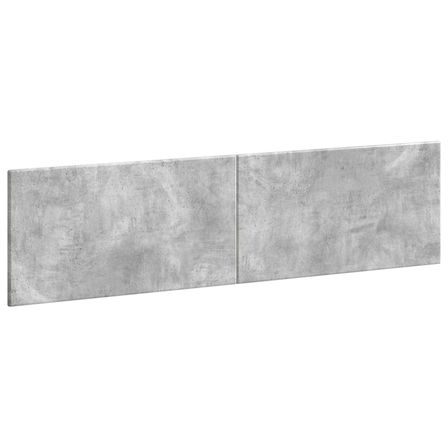 Wall-Mounted Headboard BREDA Concrete Grey Engineered Wood