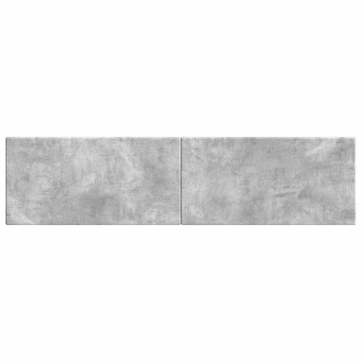 Wall-Mounted Headboard BREDA Concrete Grey Engineered Wood
