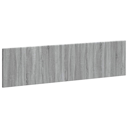Wall-Mounted Headboard BREDA Grey Sonoma Engineered Wood