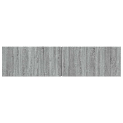 Wall-Mounted Headboard BREDA Grey Sonoma Engineered Wood