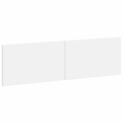 Wall-Mounted Headboard BREDA White Engineered Wood