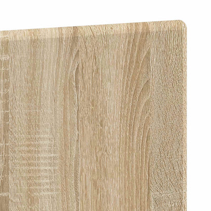 Wall-Mounted Headboard BREDA Sonoma Oak Engineered Wood