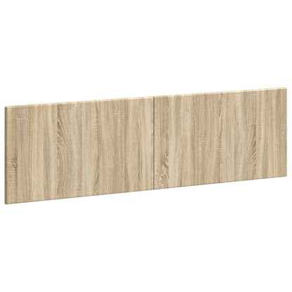 Wall-Mounted Headboard BREDA Sonoma Oak Engineered Wood