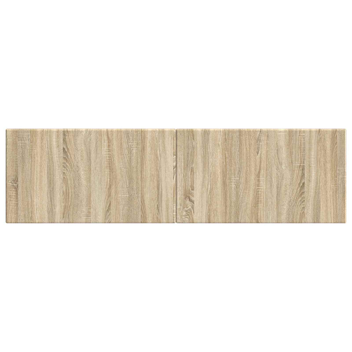 Wall-Mounted Headboard BREDA Sonoma Oak Engineered Wood