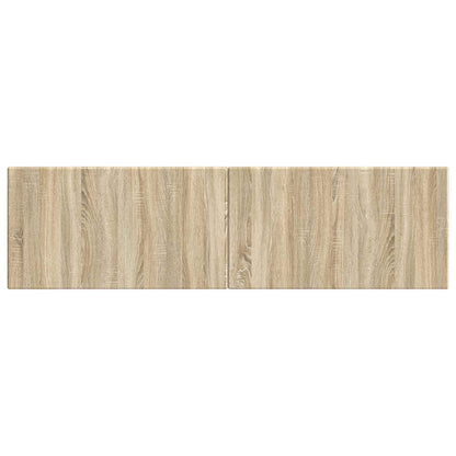Wall-Mounted Headboard BREDA Sonoma Oak Engineered Wood