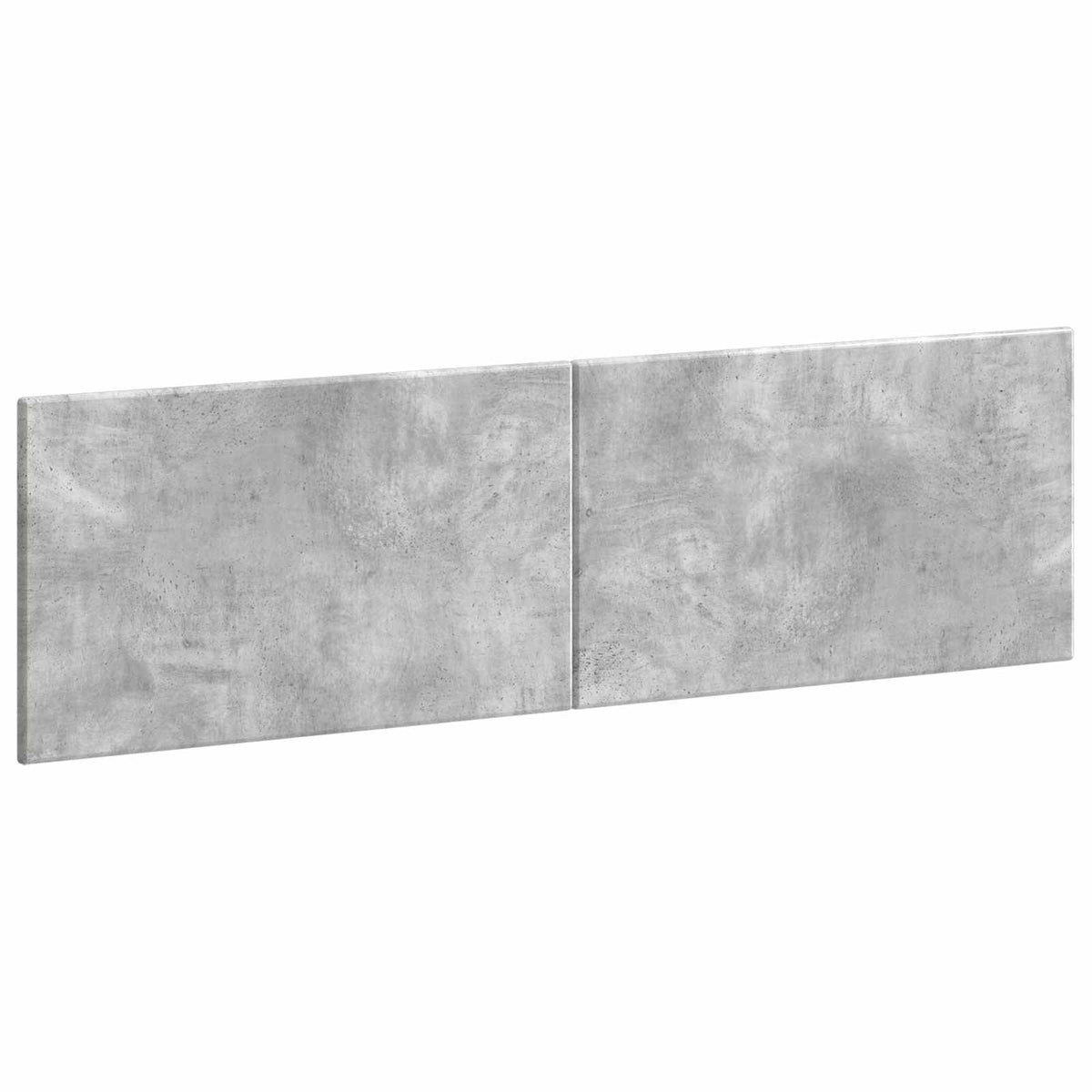 Wall-Mounted Headboard BREDA Concrete Grey Engineered Wood