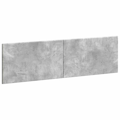 Wall-Mounted Headboard BREDA Concrete Grey Engineered Wood