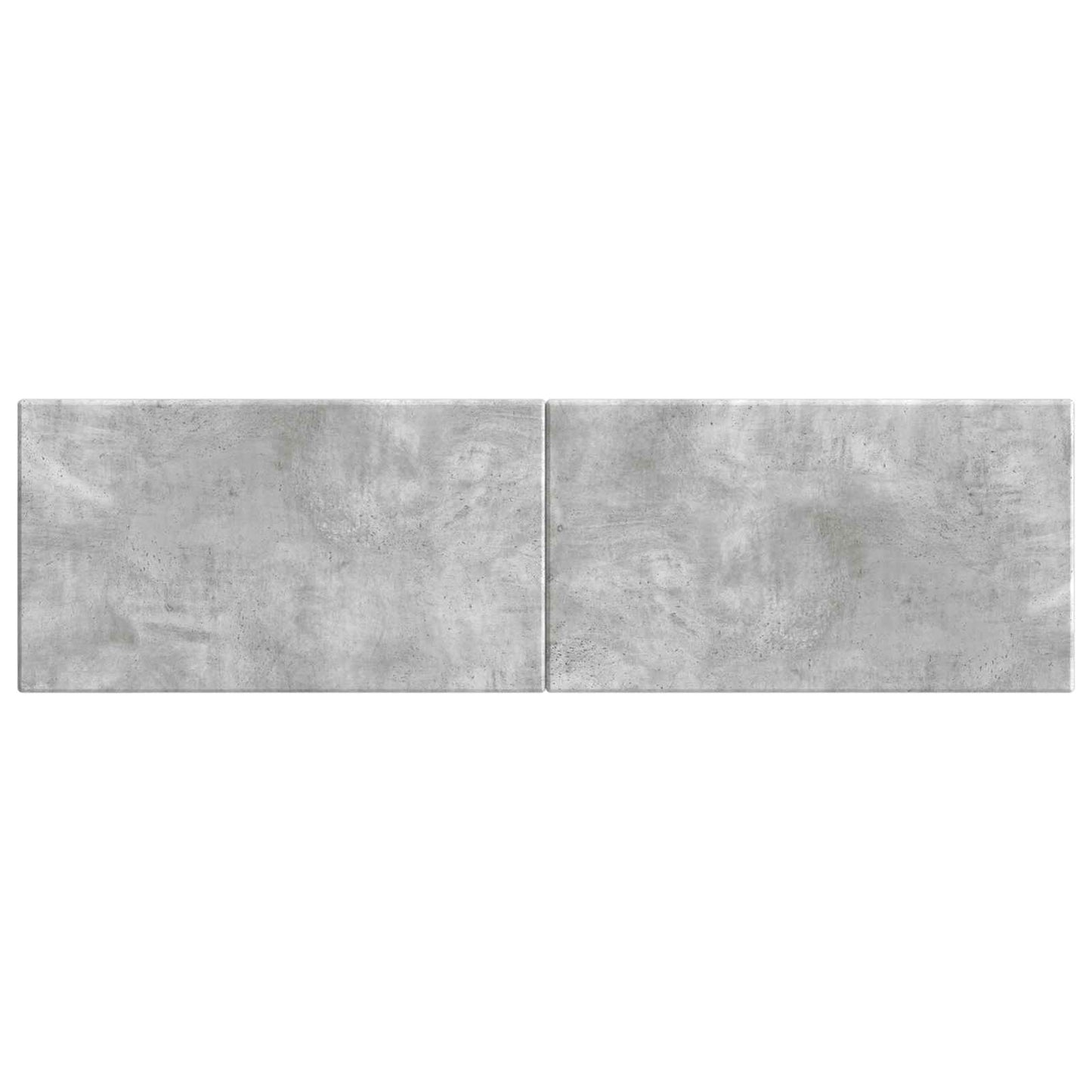 Wall-Mounted Headboard BREDA Concrete Grey Engineered Wood