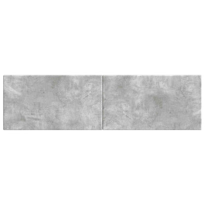 Wall-Mounted Headboard BREDA Concrete Grey Engineered Wood