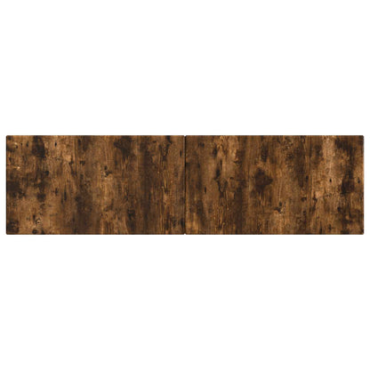Wall-Mounted Headboard BREDA Smoked Oak Engineered Wood