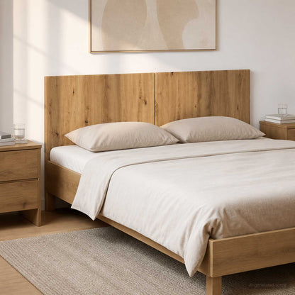Wall-Mounted Headboard BREDA Artisan Oak Engineered Wood
