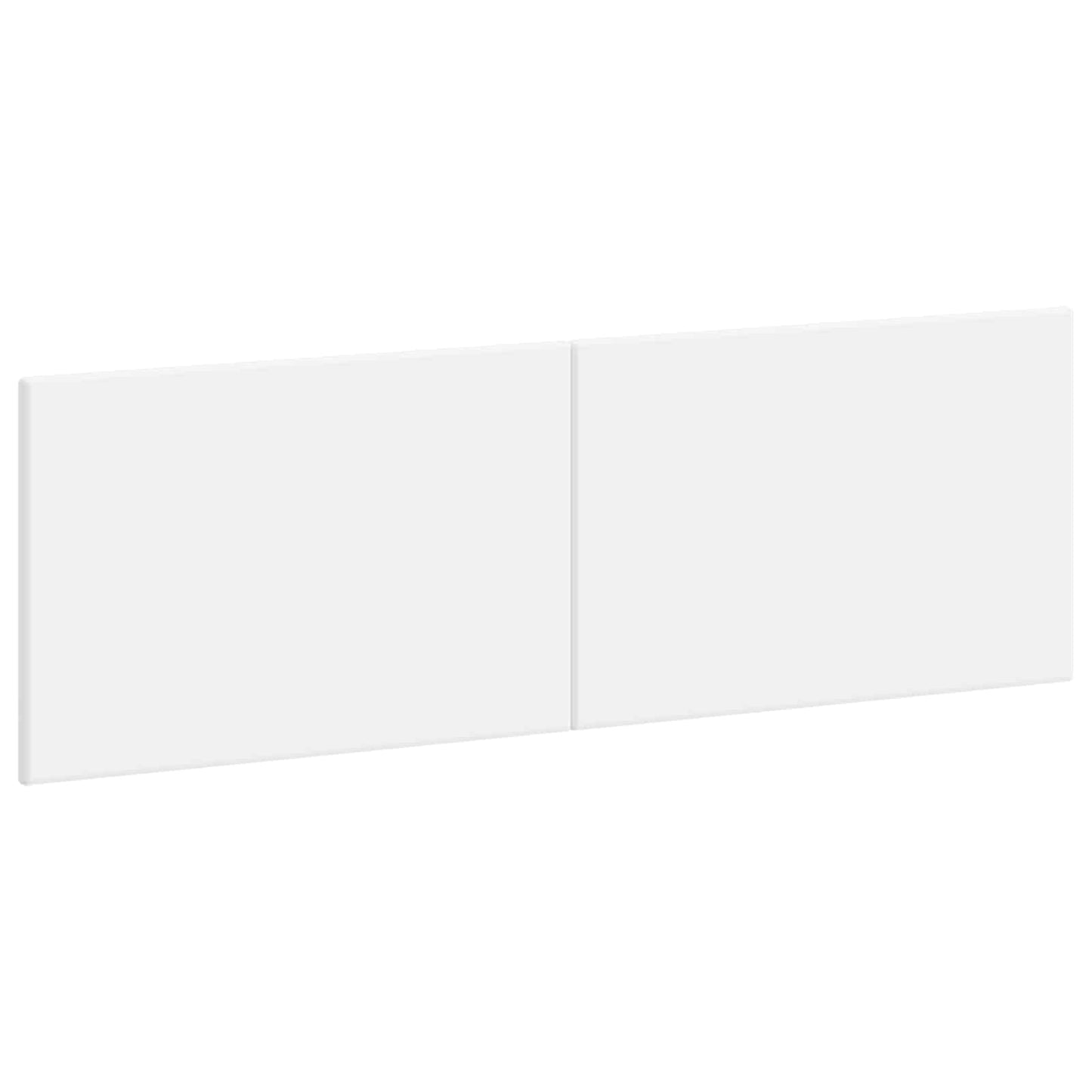 Wall-Mounted Headboard BREDA White Engineered Wood