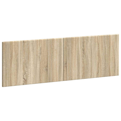 Wall-Mounted Headboard BREDA Sonoma Oak Engineered Wood
