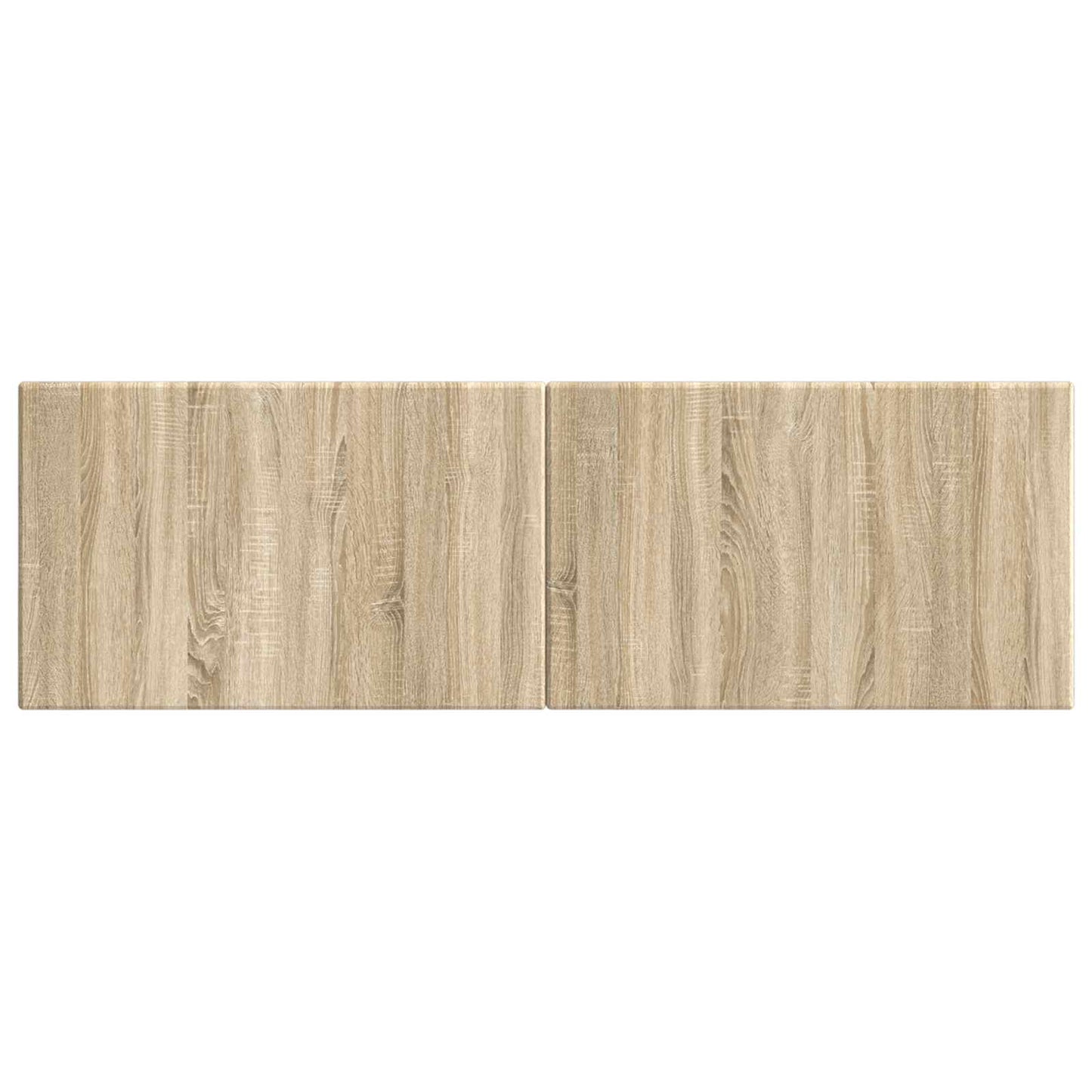 Wall-Mounted Headboard BREDA Sonoma Oak Engineered Wood