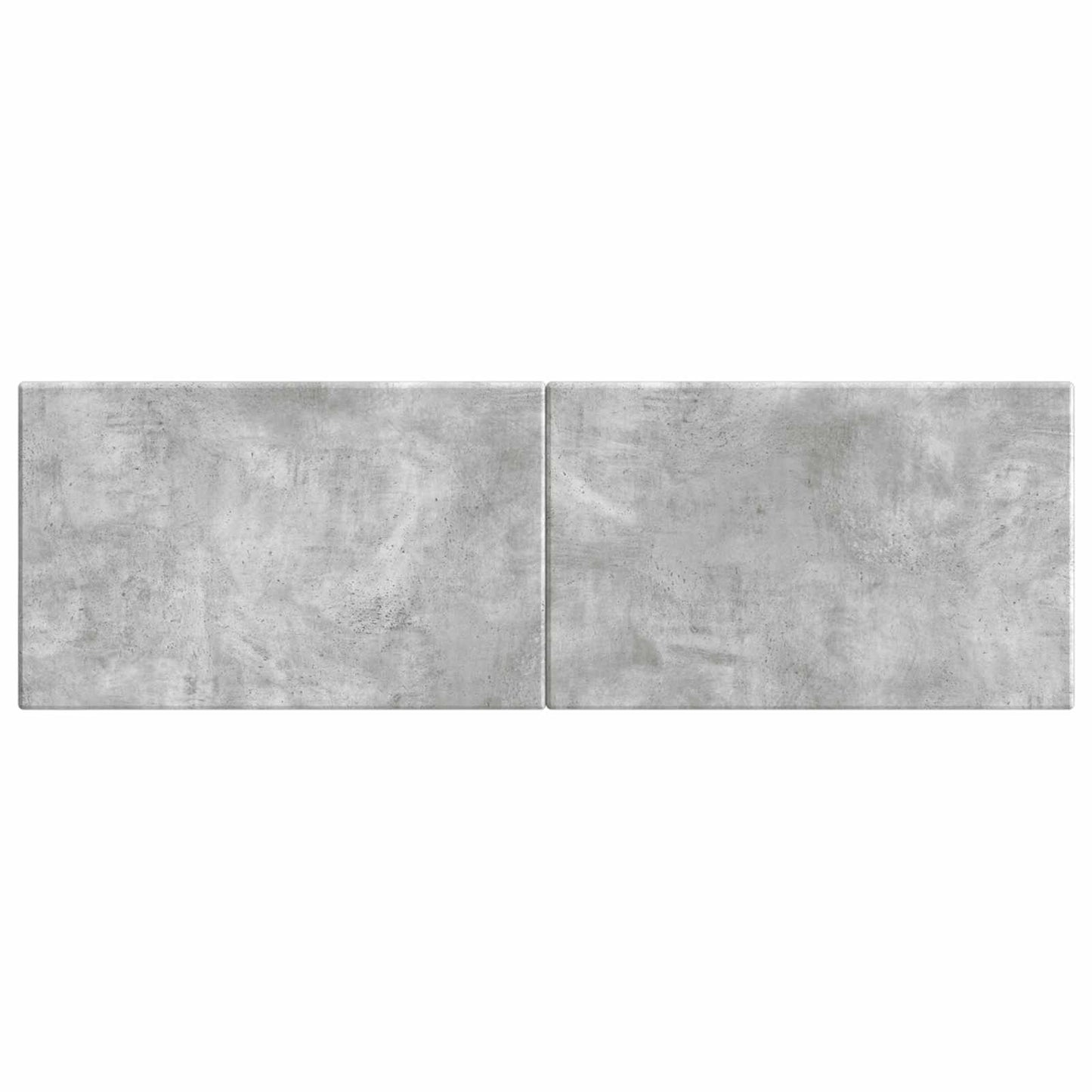 Wall-Mounted Headboard BREDA Concrete Grey Engineered Wood