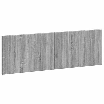 Wall-Mounted Headboard BREDA Grey Sonoma Engineered Wood