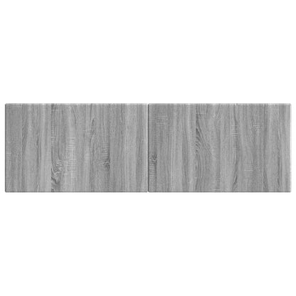 Wall-Mounted Headboard BREDA Grey Sonoma Engineered Wood