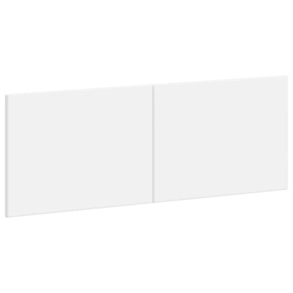 Wall-Mounted Headboard BREDA White Engineered Wood