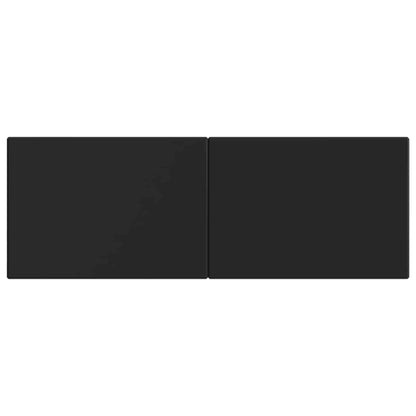 Wall-Mounted Headboard BREDA Black Engineered Wood