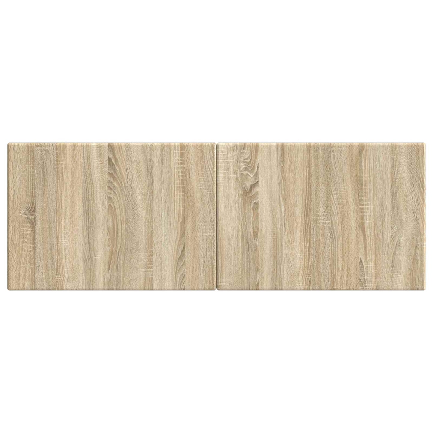 Wall-Mounted Headboard BREDA Sonoma Oak Engineered Wood