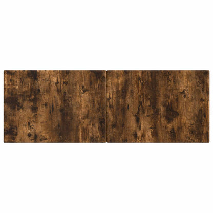 Wall-Mounted Headboard BREDA Smoked Oak Engineered Wood