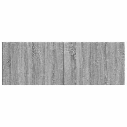 Wall-Mounted Headboard BREDA Grey Sonoma Engineered Wood