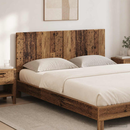 Wall-Mounted Headboard BREDA Old Wood Engineered Wood