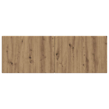 Wall-Mounted Headboard BREDA Artisan Oak Engineered Wood
