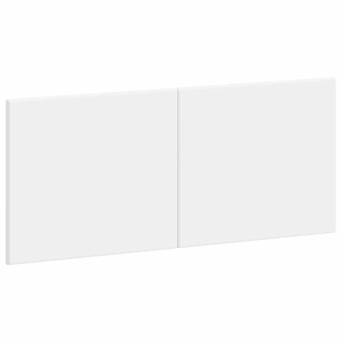 Wall-Mounted Headboard BREDA White Engineered Wood