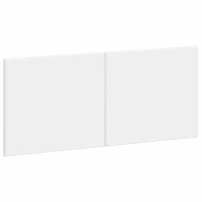 Wall-Mounted Headboard BREDA White Engineered Wood
