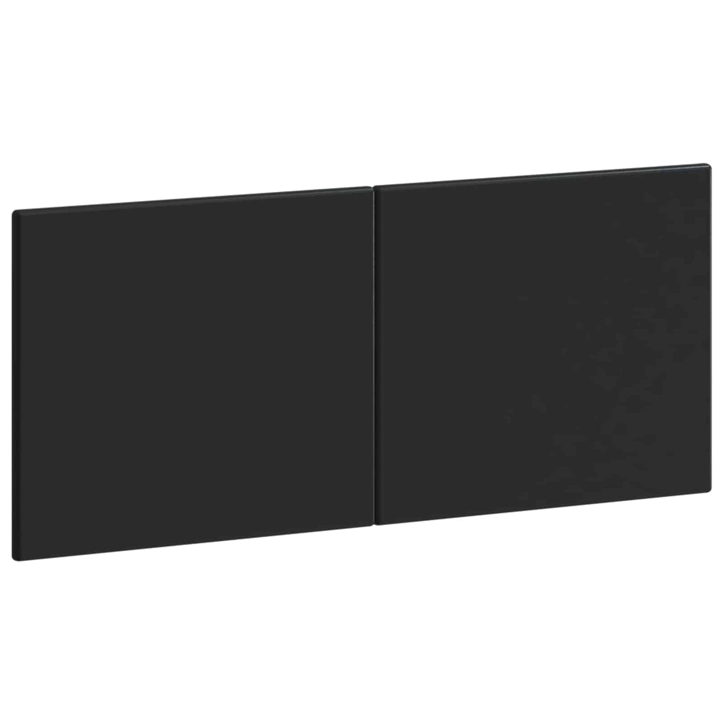 Wall-Mounted Headboard BREDA Black Engineered Wood
