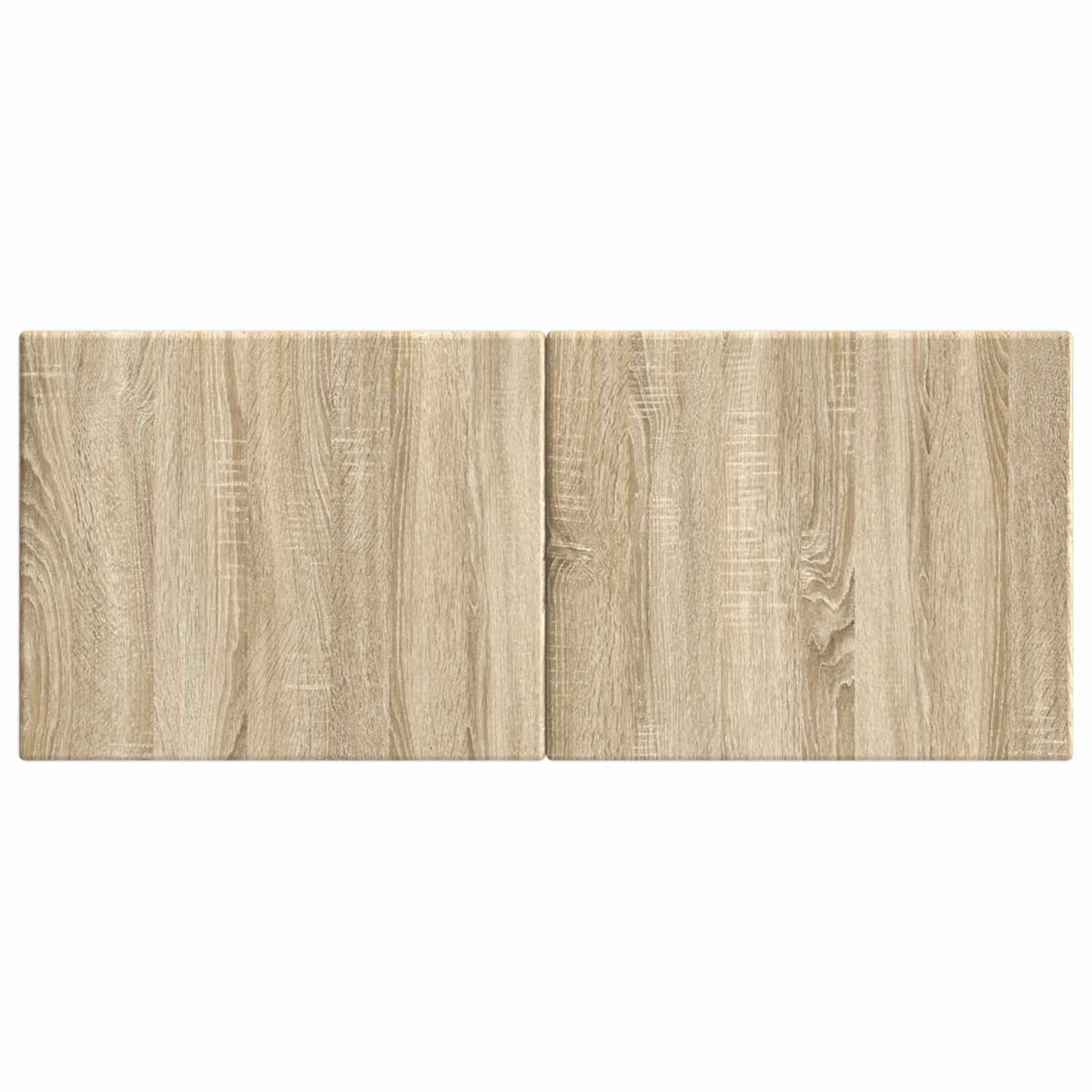 Wall-Mounted Headboard BREDA Sonoma Oak Engineered Wood