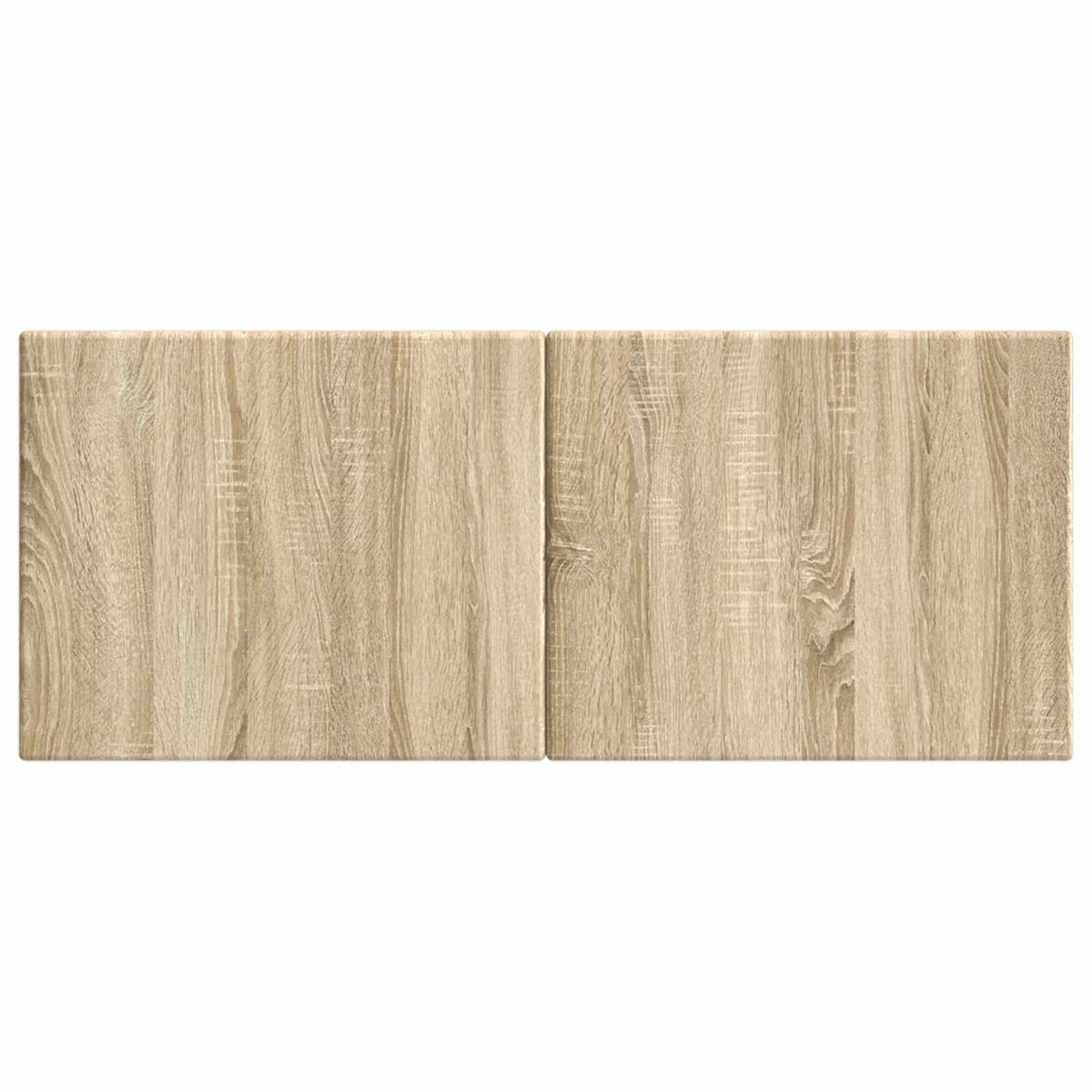 Wall-Mounted Headboard BREDA Sonoma Oak Engineered Wood
