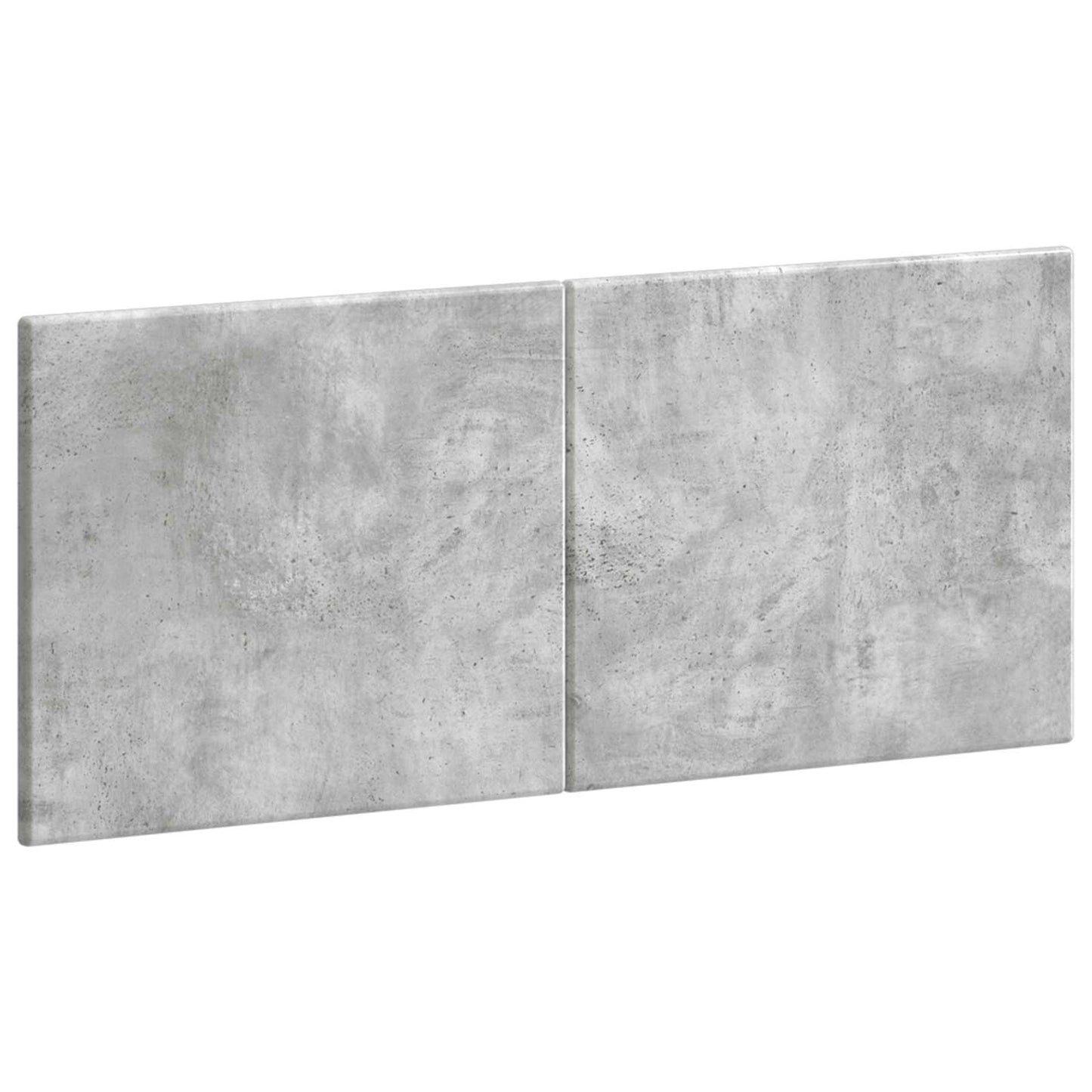 Wall-Mounted Headboard BREDA Concrete Grey Engineered Wood