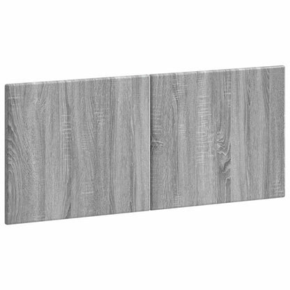 Wall-Mounted Headboard BREDA Grey Sonoma Engineered Wood