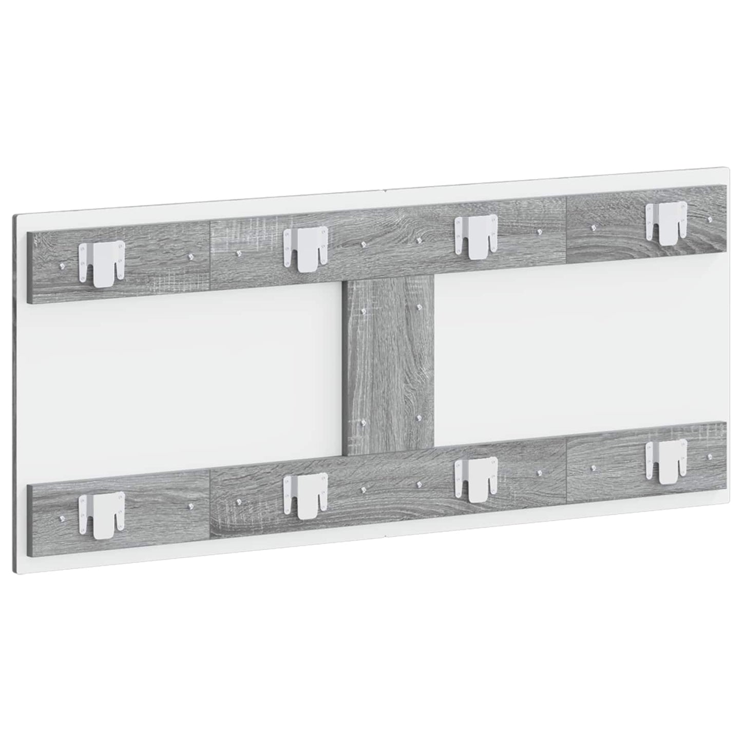 Wall-Mounted Headboard BREDA Grey Sonoma Engineered Wood