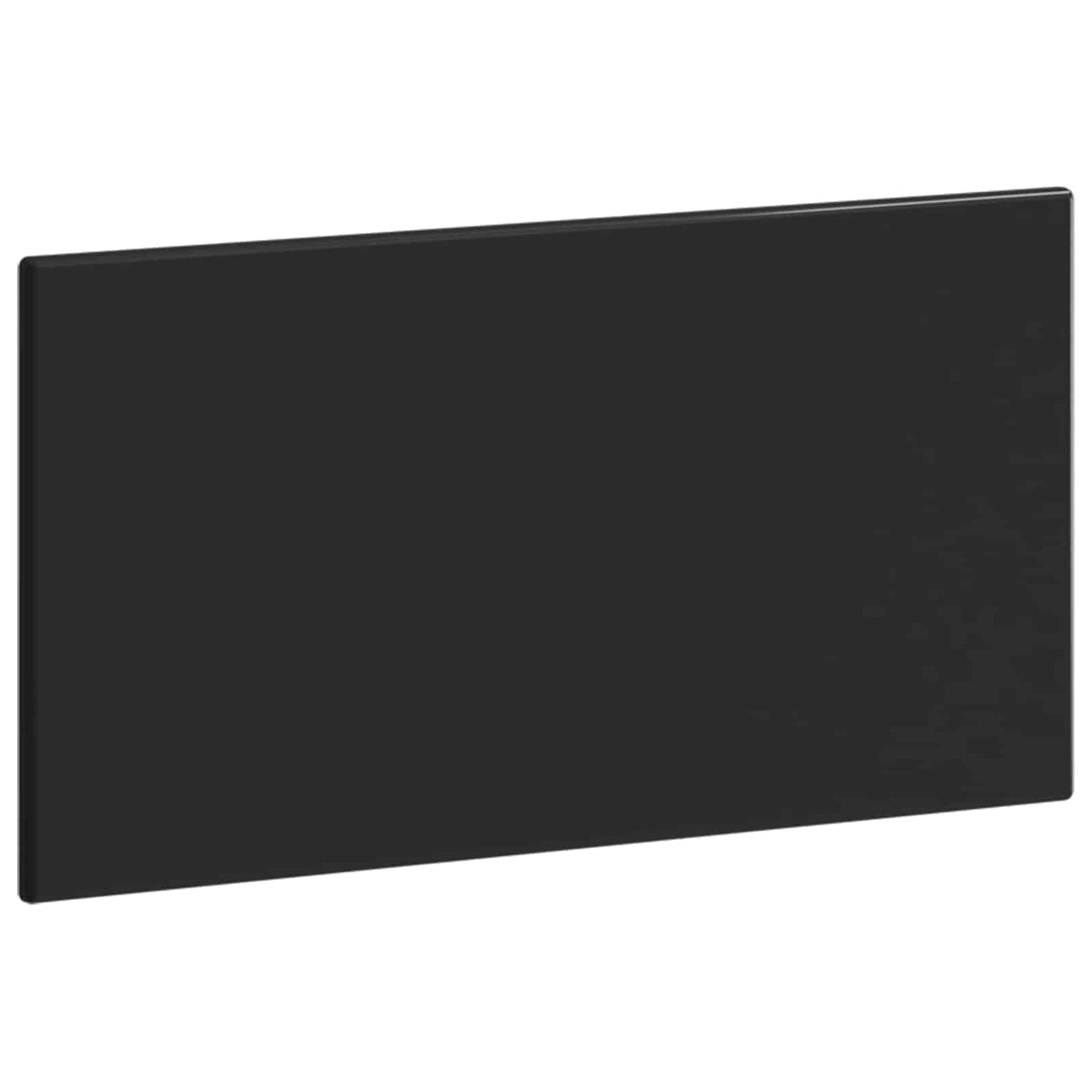 Wall-Mounted Headboard BREDA Black Engineered Wood