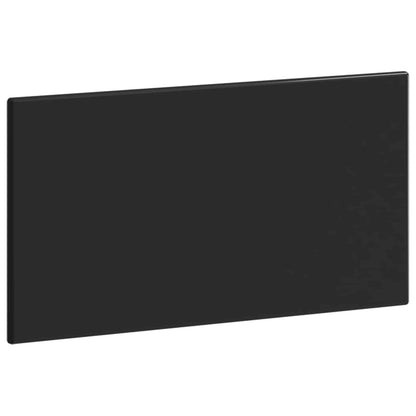 Wall-Mounted Headboard BREDA Black Engineered Wood
