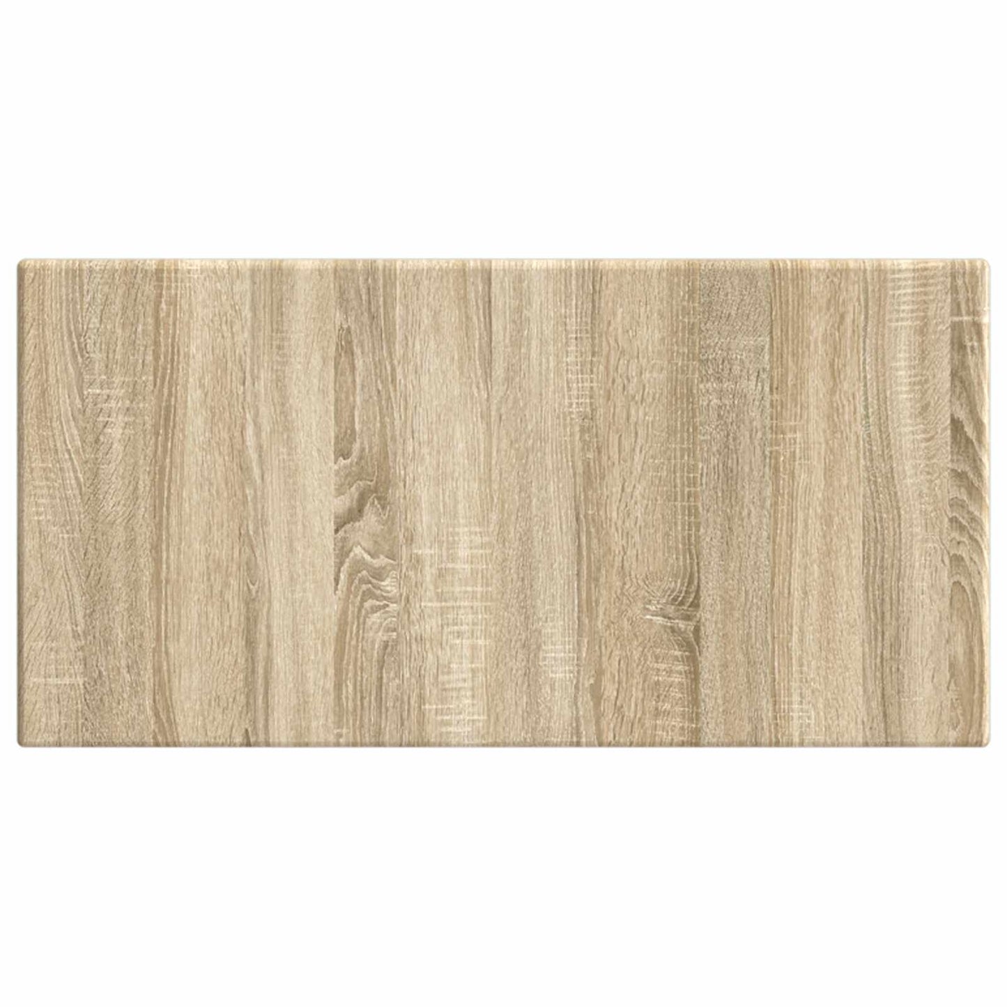 Wall-Mounted Headboard BREDA Sonoma Oak Engineered Wood