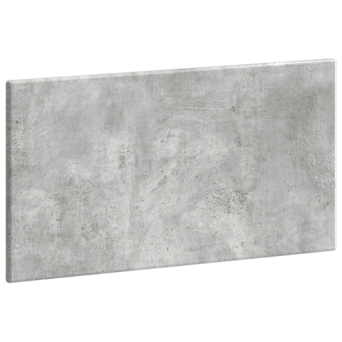 Wall-Mounted Headboard BREDA Concrete Grey Engineered Wood