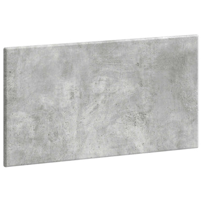 Wall-Mounted Headboard BREDA Concrete Grey Engineered Wood