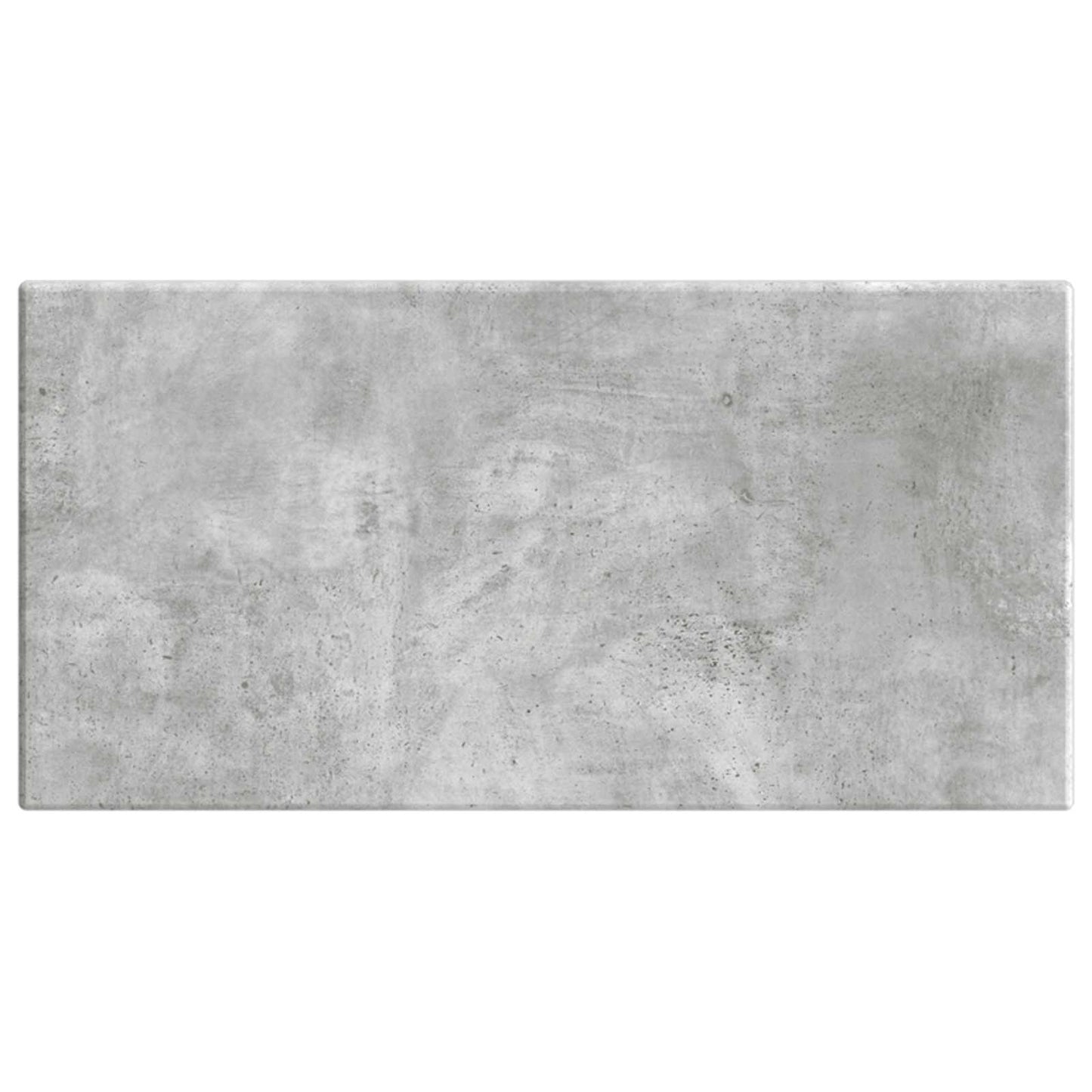 Wall-Mounted Headboard BREDA Concrete Grey Engineered Wood