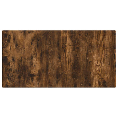 Wall-Mounted Headboard BREDA Smoked Oak Engineered Wood
